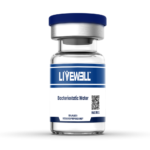 Bacteriostatic water 10mL vial with 0.9% benzyl alcohol for peptide reconstitution — LiveWell Peptides