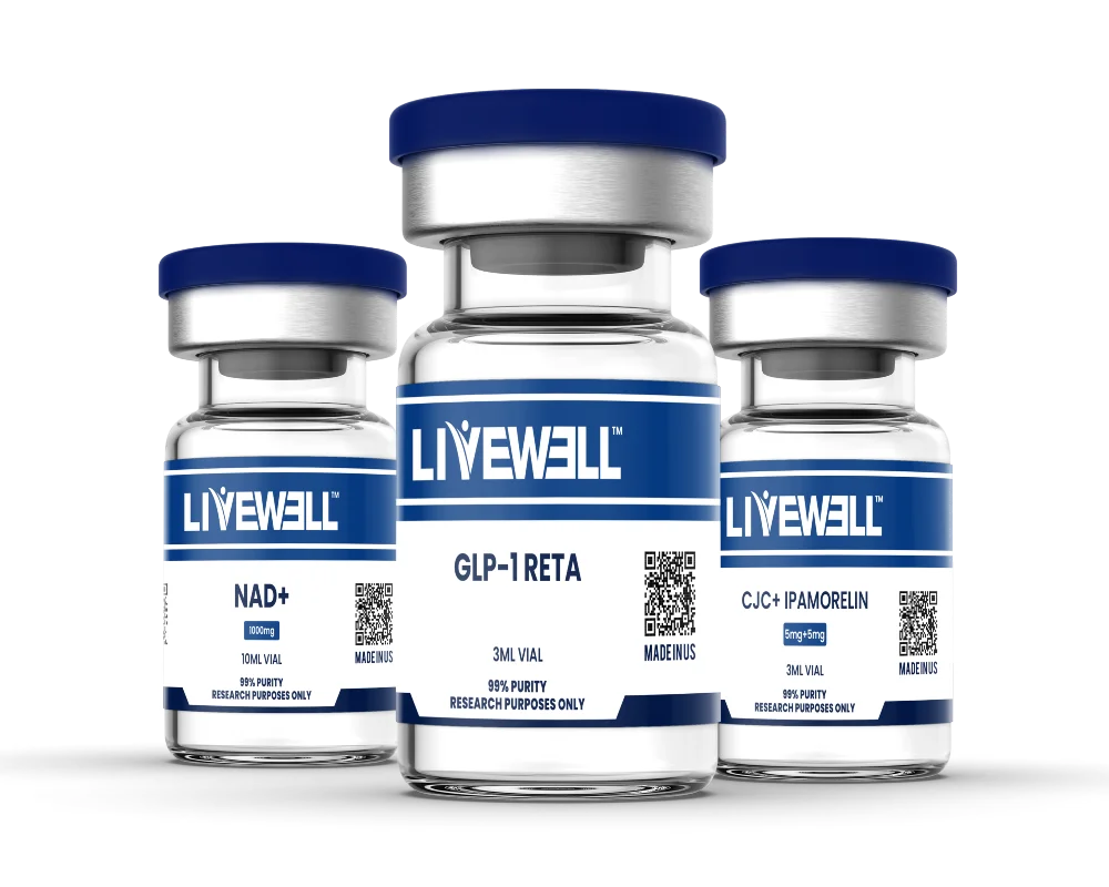 Live Lean research peptide bundle — LiveWell Peptides