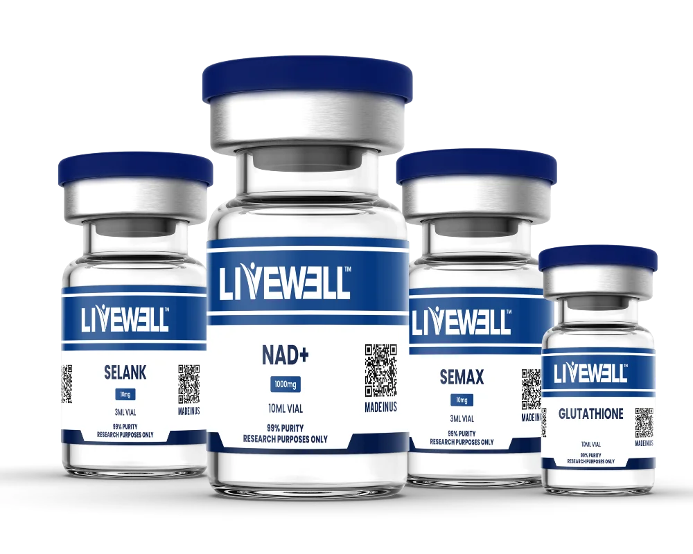 Live Limitless research peptide bundle — LiveWell Peptides