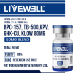 KLOW peptide blend — BPC-157 GHK-Cu TB-500 KPV — LiveWell Peptides