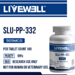 SLU-PP-332 500mcg research tablet, ERRα agonist, 99% purity, research use only — LiveWell Peptides