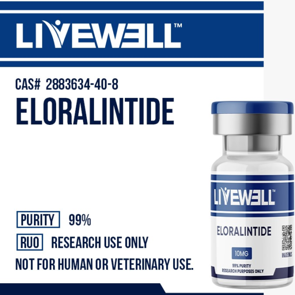 Eloralintide Peptide: Selective Amylin Receptor Agonist (LY3841136) | Research Grade